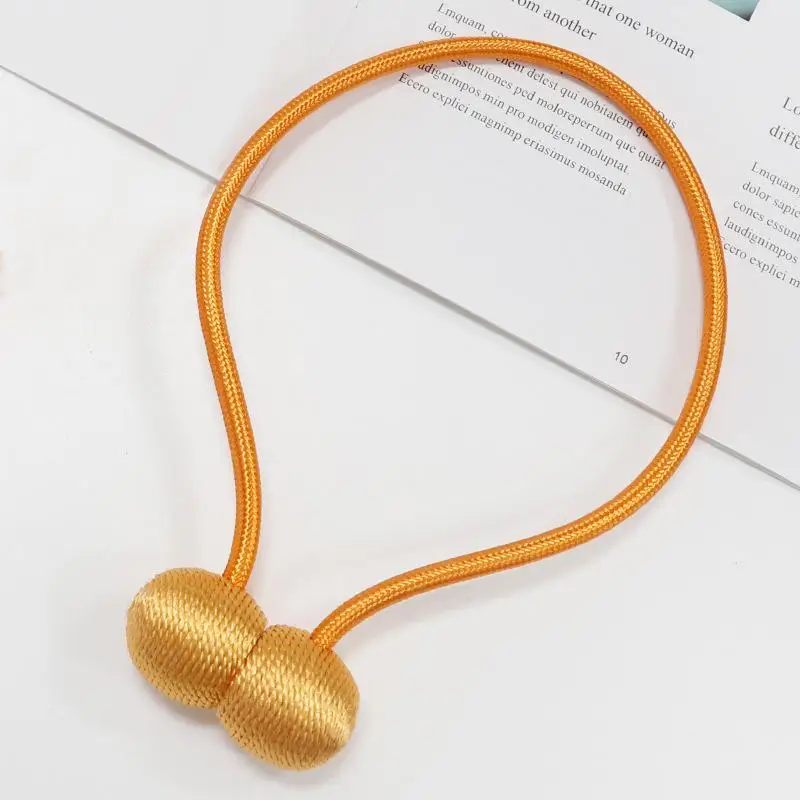 Magnetiska gardinfästen, gardinfästen för hörlurar, gardindekorationer för hem och utomhusbruk, sovrum och kontor: Grön