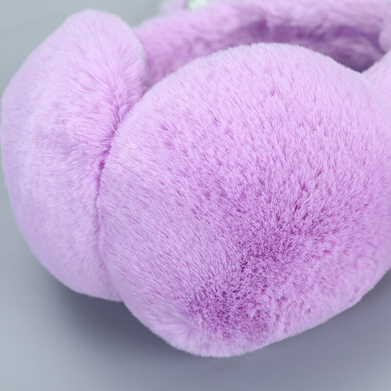 Caldo unicorno Cuffie per le Ragazze di Inverno Della Pelliccia Paraorecchie per Le Donne di Inverno Accessori Copertura dell'orecchio Scaldini Delle Donne Della fascia Di Natale