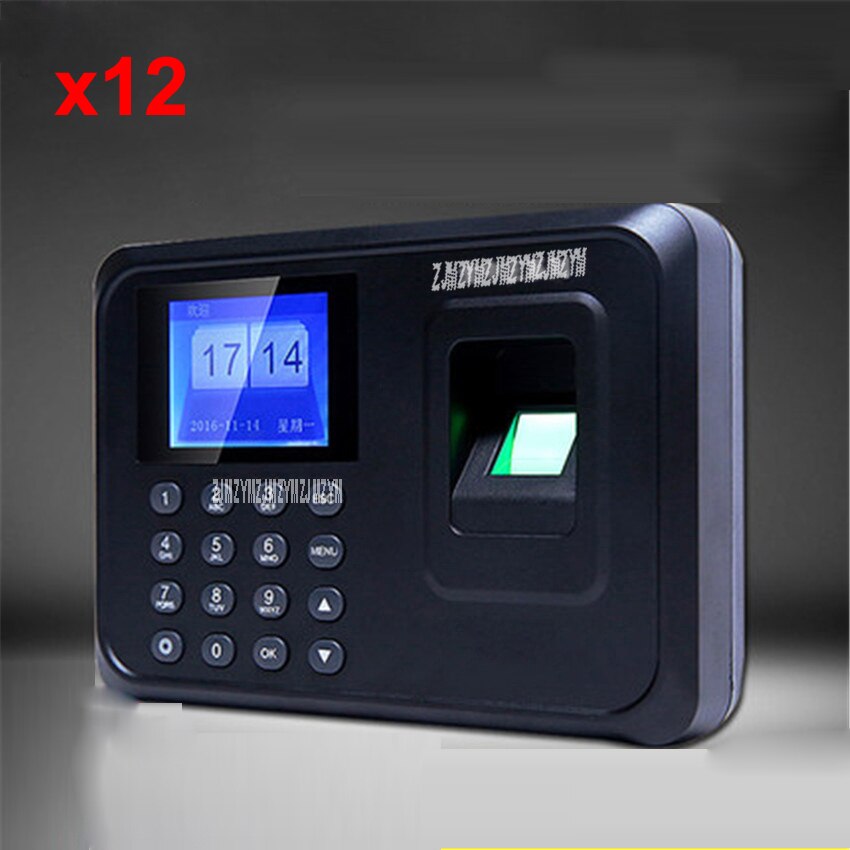 X12 Fingerabdruck teilnahme lochkarten maschine Fingerabdruck zu arbeiten Fingerabdruck maschine zeichen maschine schlagen karte maschine 5v