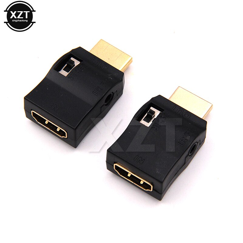 IR Extender Over HDMI-Compatible Remote Control Adapters Receiver Transmitter Cable Kit Two-Way Switch