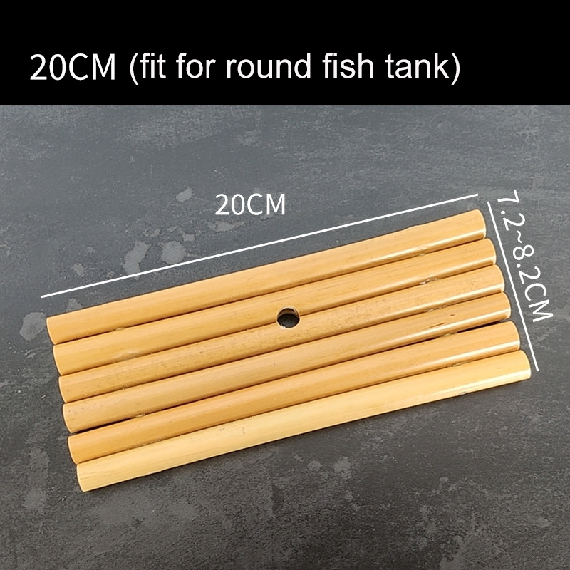 3-IN-1 Aquarium Filter Box Bamboo Tube Type ABS Water Flow Device Mini Top-mounted External Fish Tank Filter Water Purification: E
