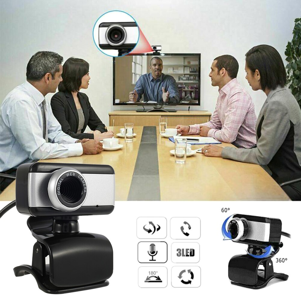 Hd Webcam 480P Web Camera Met Microfoon Video Camera Opname Klasse Live Onderwijs Usb Camera Voor Pc Computer TXTB1