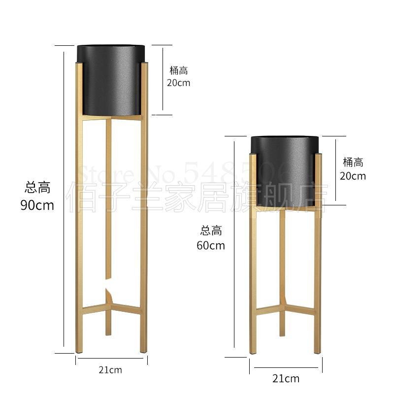 499 żelazny stojak na kwiaty dom salon kreatywny zielony koperek nordycki w kwiaty robić postawienia na półkę podłoga ins nowoczesny prosty złoty kwiat stojak na donicę