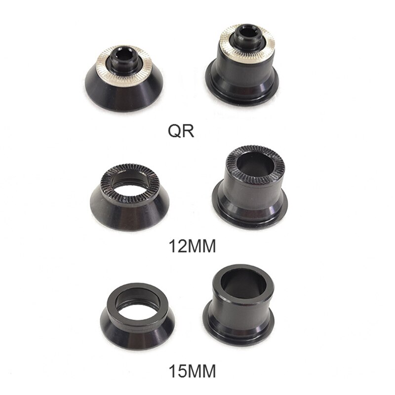 Adapters For Novatec D411SB-CL D412SB-CL Center Lock Disc Hub QR 9mm 12mm 15mm Conversion Kits End Caps QR*135 12*142 Thur Axle