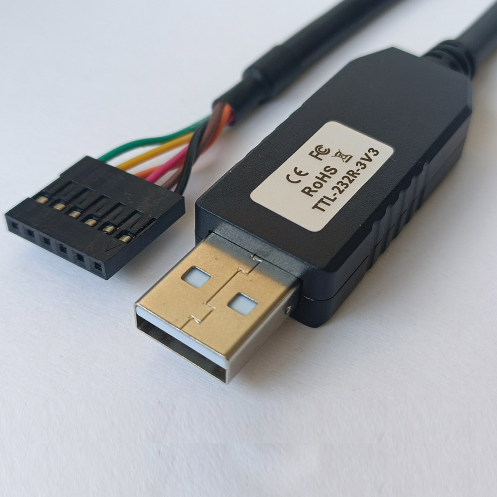 FTDI USB naar UART TTL 6-weg 0,1 "SIL debug-kabel voor Beagle Bone Black Galileo Gen2 PC-communicatiekabel