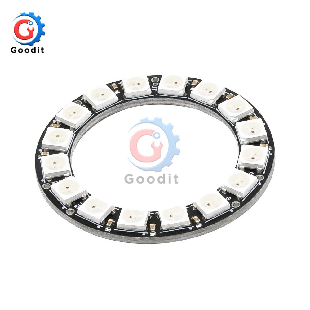 Led Pcb Board WS2812 WS2812B Rgb SK6812 Rgbw 5050 8/16/25Bits 5X5 Pixel Panel matrix Screen WS2812 Ic Led Module