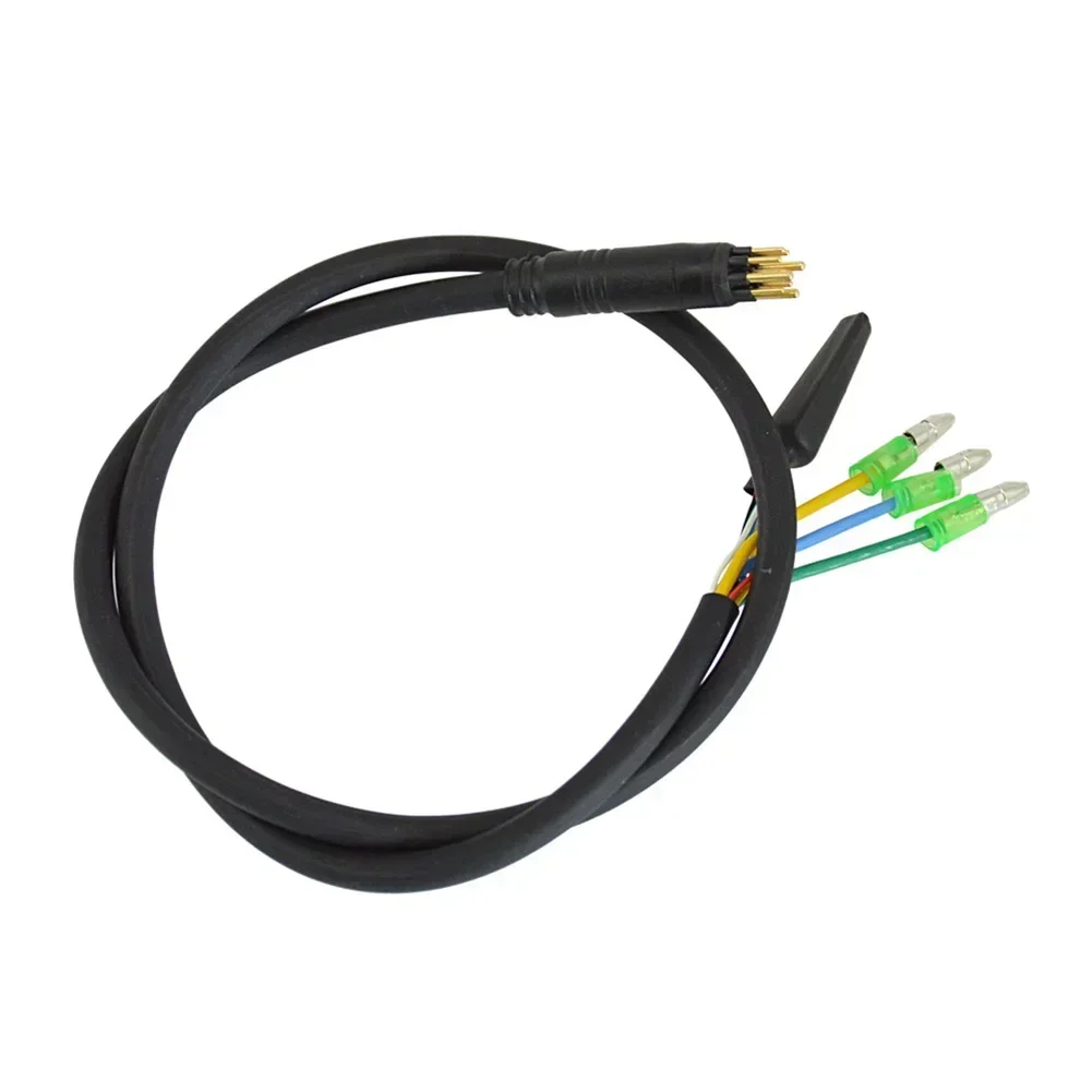 Cable de extensión de Motor de 9 pines para bicicleta eléctrica, para motores de cubo de rueda delantera y trasera Bafang, línea de modificación de Motor, línea de extensión impermeable: Verde claro