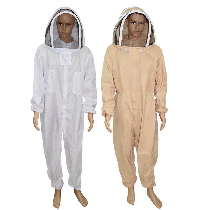 Beekeeping Clothing Full Body Beekeepers Bee Protection Beekeeping Suit Safty Veil Hat Dress All Body Equipment