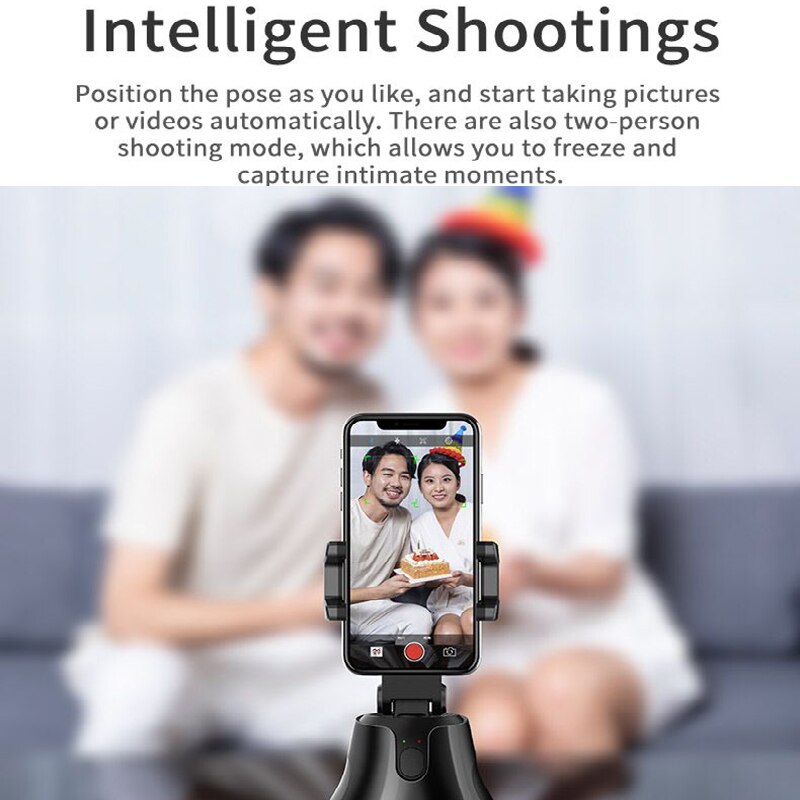 360 Rotatie Face Tracking Statief/Selfie Stok Object Tracking Gimbal Camera Houder Voor Foto Vlog Live Video Record