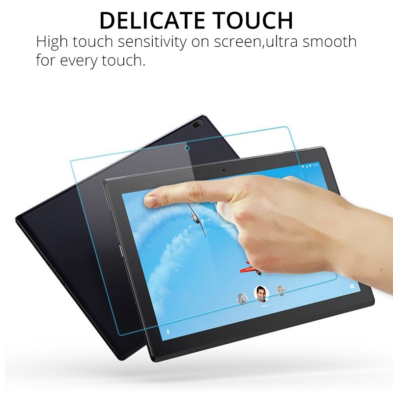 Protetor de Tela De Vidro temperado para Lenovo Tab M10 Plus X606F X505F X306F E10 P10 10.1 M8 M7 Tab 4 8 10 Além de filme De Vidro