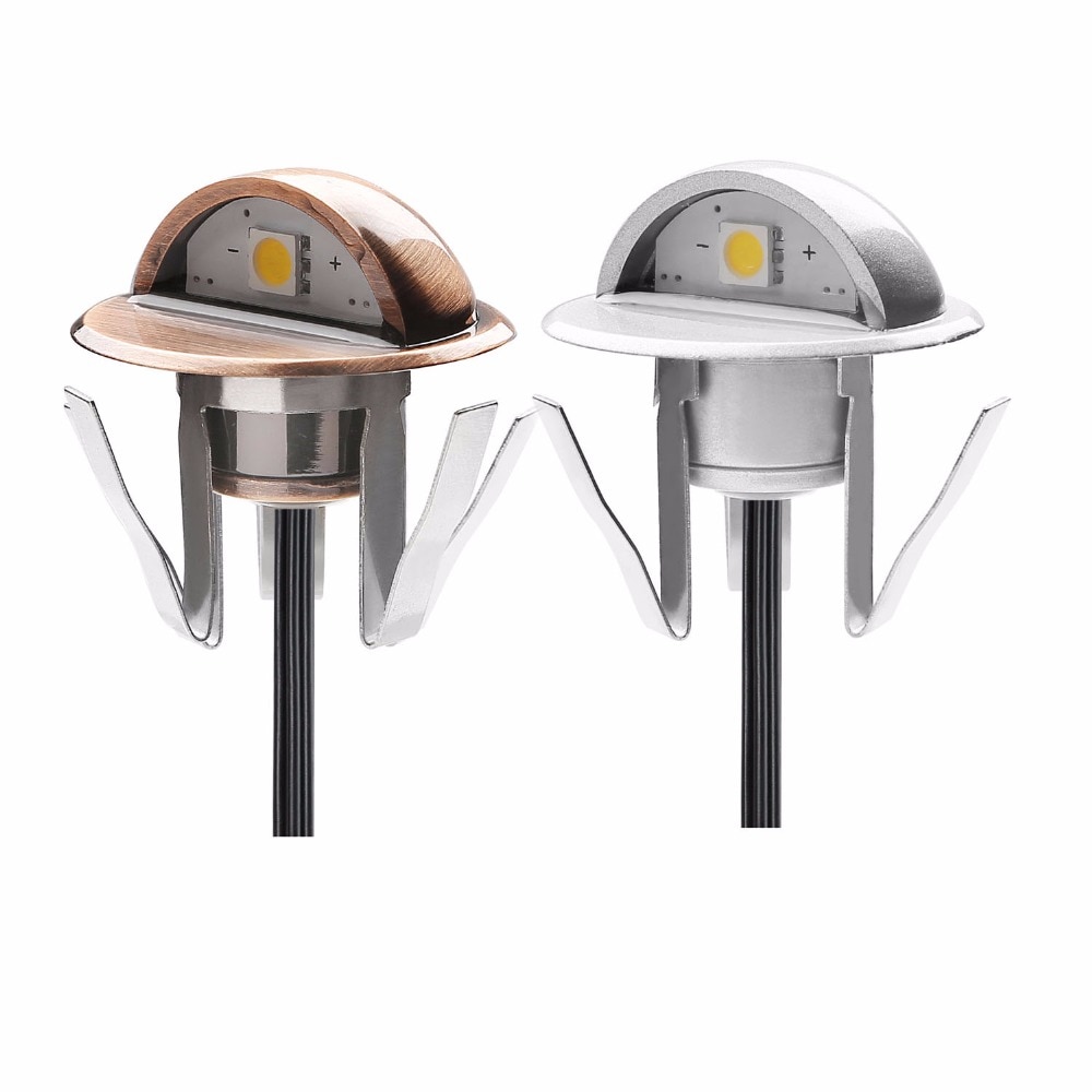 Halbmond SMD5050 LED Treppe-leuchten Niederspannung Außeneinbau Landschaft Weg Schritt Treppen Lampen B106