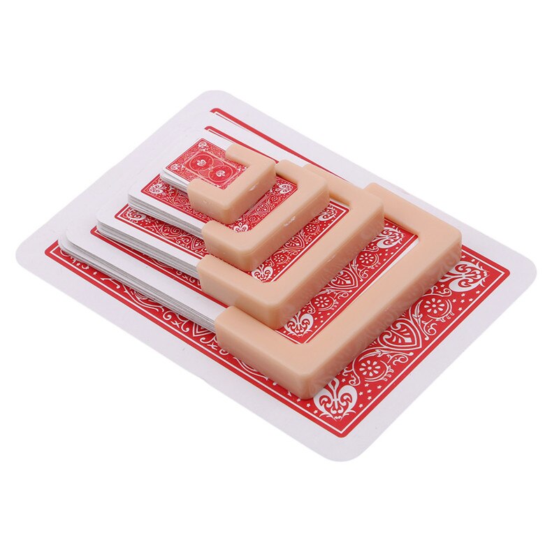 Funny Shrinking Cards Magic Tricks Big To Small Playing Card Training Set For Party Stage Performance Illusion Mentalism