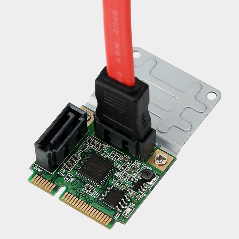 Mini Pci-E To Sata3.0 Expansion Card Mini Pci-E To Sata3 Interface Ssd Hard Disk Interface Expansion Card