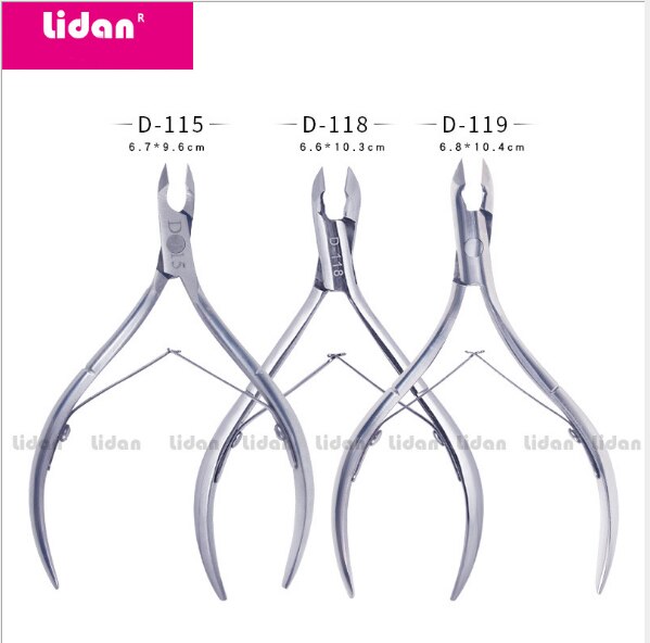 1Pc Silver Stainless Steel Cuticle Nippers /Dead Skin Manicure ScissorsCuticle Nippers Scissor Cutter/Manicure Pedicure Nail Art
