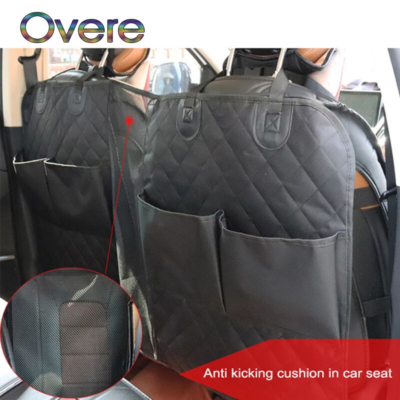 Overe sac de rangement pour Renault Megane 3 Duster | Housse de dos de siège de voiture, sac de rangement de tapis Anti-coups pour chien chat