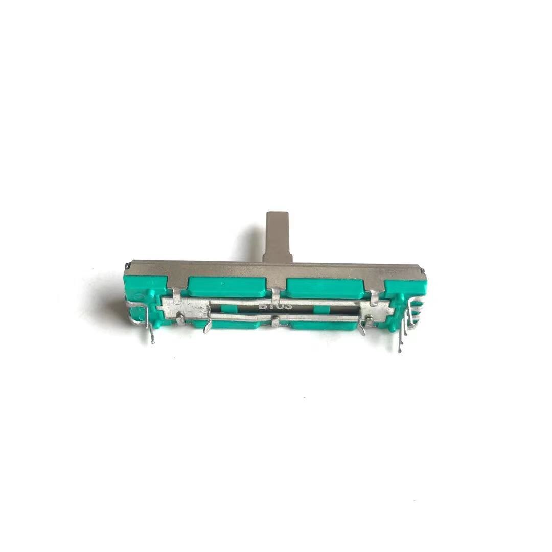 3 Stks/partij 426 45Mm 4.5Cm Reizen 30Mm Mixer Volume Slider Fader Dubbele Potentiometer B10K B10KX2 B103