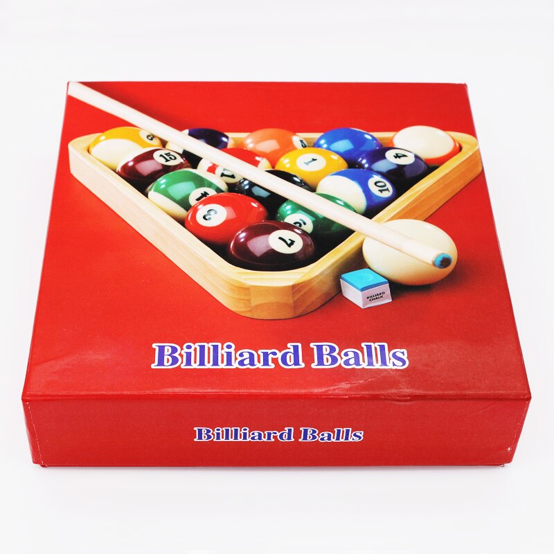 Heet Verkoop Rode Doos Biljart Pool Ball 16 Stks/set Voor Verkoop