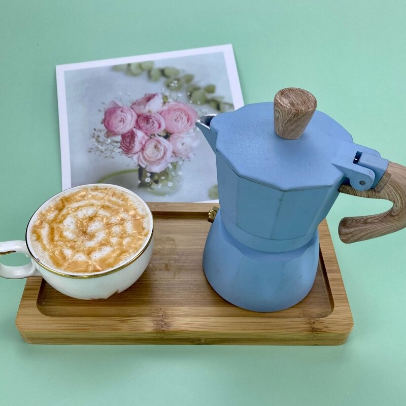 Portable 150ml / 300ml Coffee Maker Grinding Electric Furnace Espresso Moka Percolator Pot Coffee Making Machine Heating