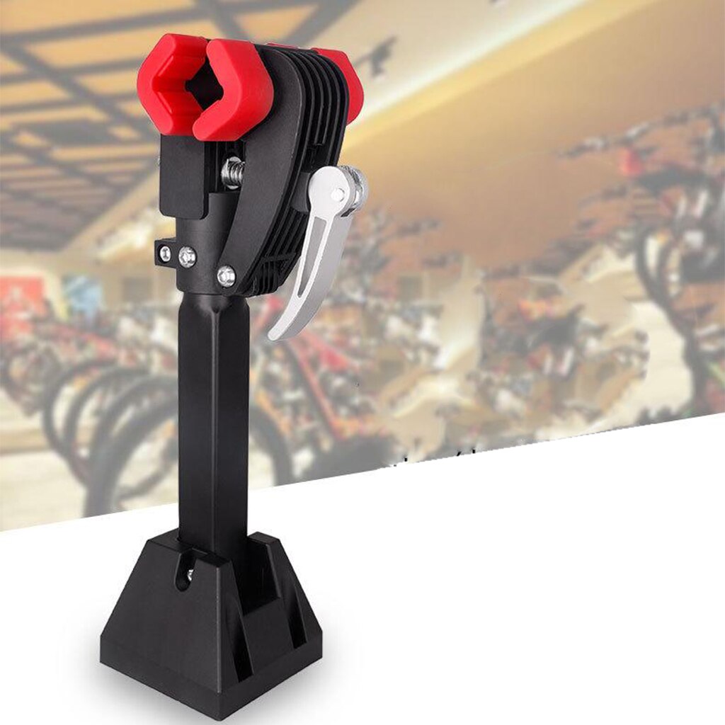 Universal Bike Repair Stand Home Bench Mount Bicycle Mechanics Workstand Quick Release Clamp for 25-40cm Diameter Tubes