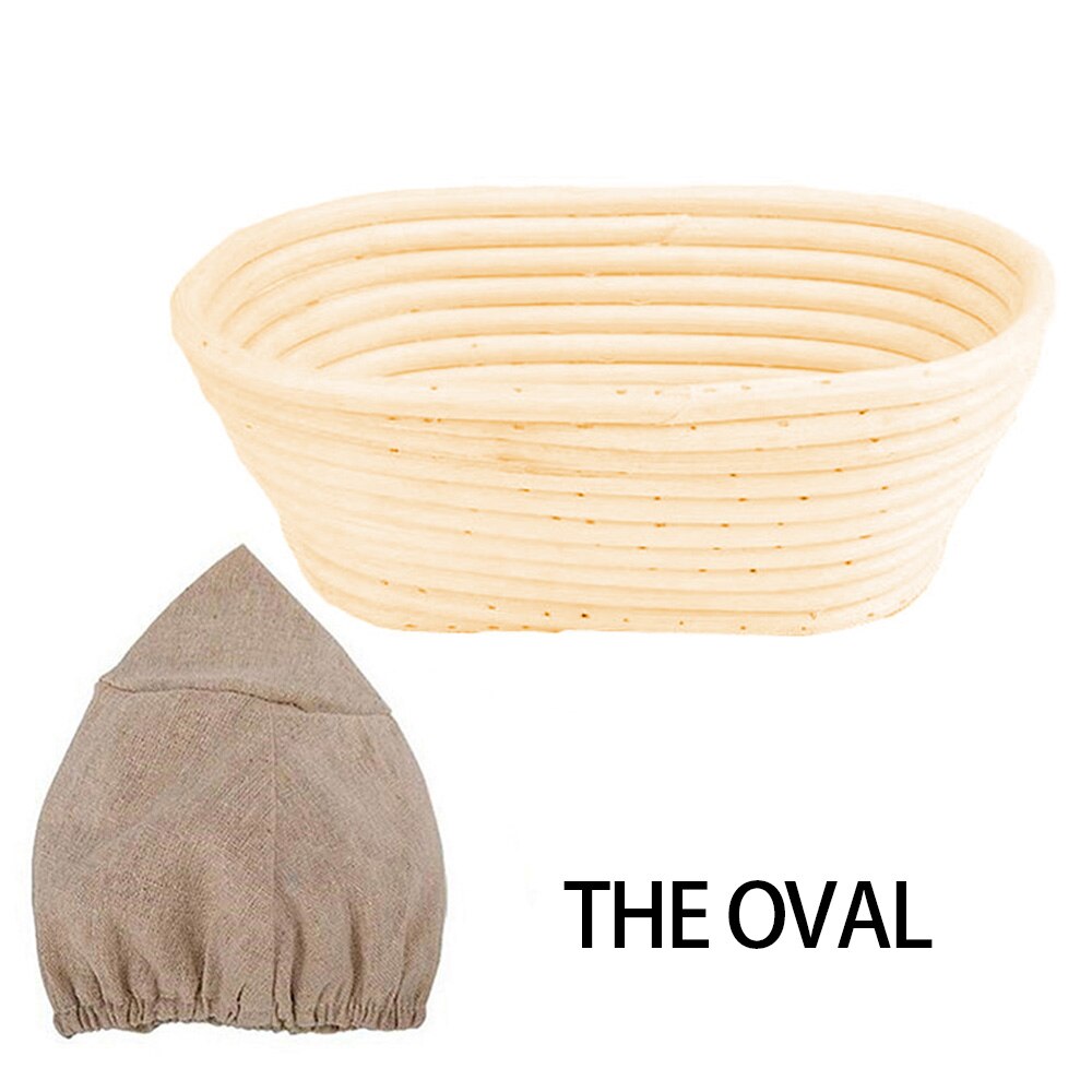 Basket Bread Fermentation Baskets Rattan Bread Making Tools Reusable Washable For And Home Bakers