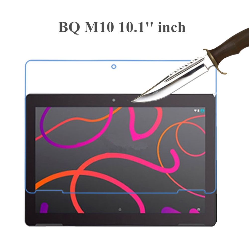 Protector de vidrio templado para tableta, película protectora de pantalla de 10,1 pulgadas para BQ Aquaris M10