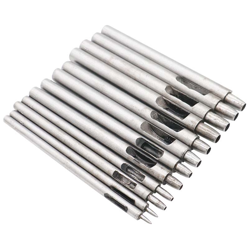 1PC Round Hollow Punch Leather Craft Punch Tool Hollow Hole Punch Cutter Tool for Watch Bands Belts Canvas Paper 0.5-5.5mm