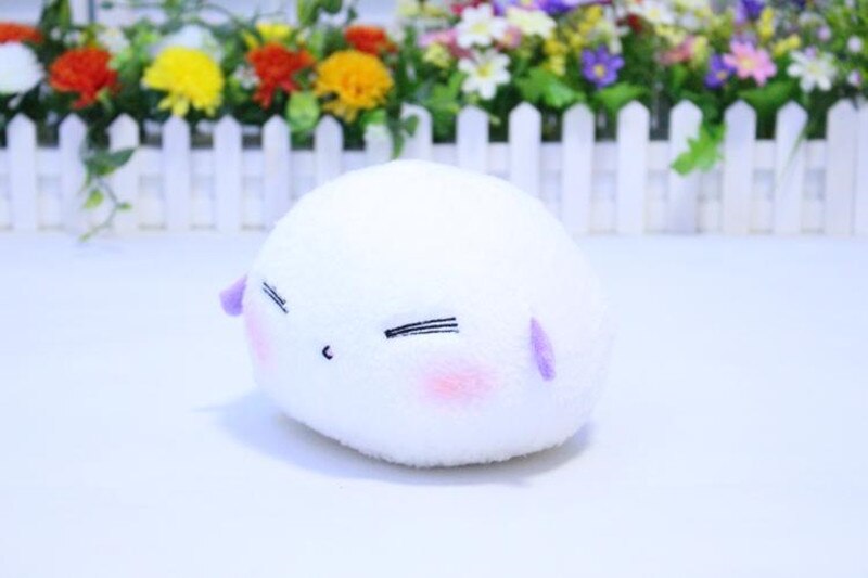 Matoba-jouet de Manga comme Miss Beelzebub aime le blanc, mignon, poupée de dessin animé en peluche