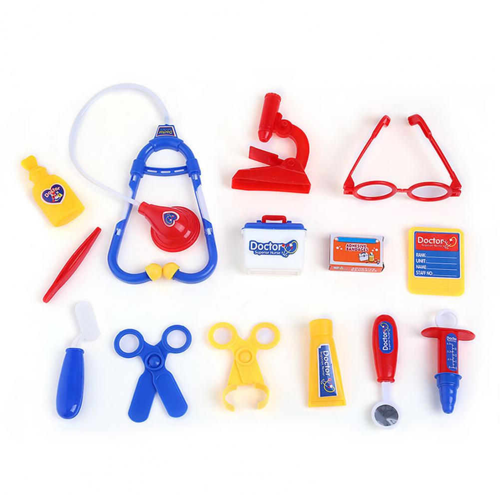 14 Stks/set Medische Kit Simulatie Educatief Model Speelgoed Ziekenhuis Arts Verpleegkundige Pretend Rollenspel Speelgoed Kids Speelgoed Voor Kinderen