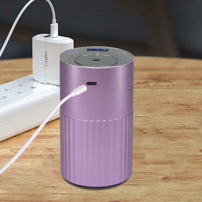 Waterloze Diffuser Aroma Usb Aluminium Geur Vernevelaar Diffuser Aromatherapie Essentiële Oliën Diffuser Zonder Water Voor Thuis Auto