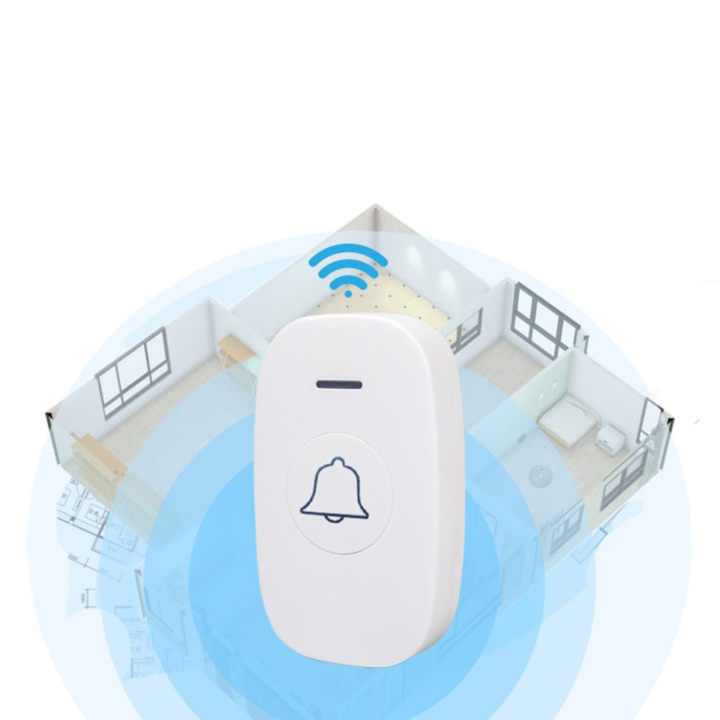 A1 Indoor Digital Wireless Mp3 Doorbell Remote 1 In 1 Remote Control Pager Smart Wireless Doorbell Old Man