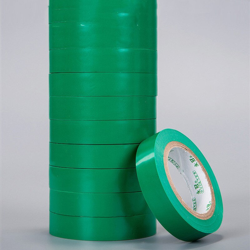 Isolerende Tape Sterke Elektrische Pvc Tape Super Sticky Slijtvast Koud Loodvrij Elektrische Waterdichte Elektrische Tape