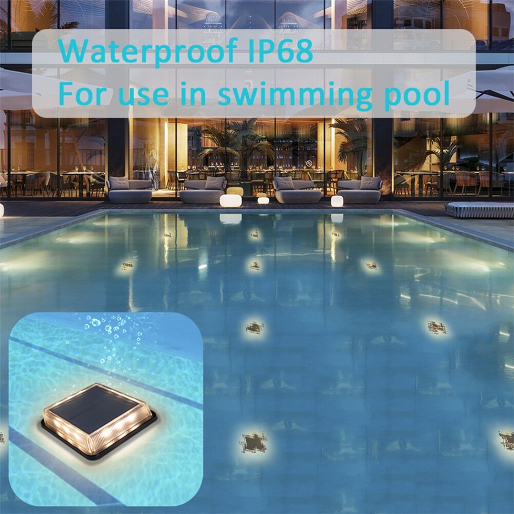 Ladder trap licht solar kubus led buitenlamp waterdichte wandmontage trap verlichting trede dek voet licht  ip68