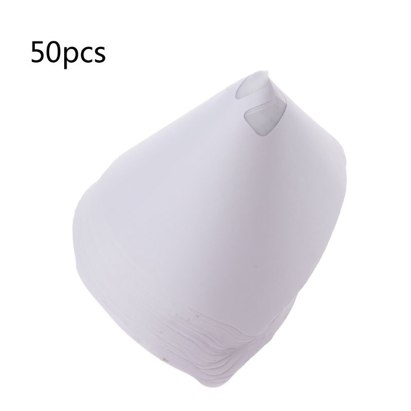 50 stk mesh konisk nylon mikron papir maling sil filter rensende sil filter trakt engangs