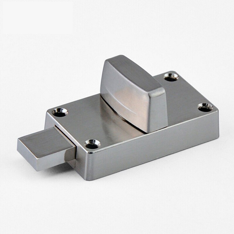 Stainless Steel Partition Door Lock Bathroom With Red Green Indicator Lock For Toilet Convenient Lock Tool