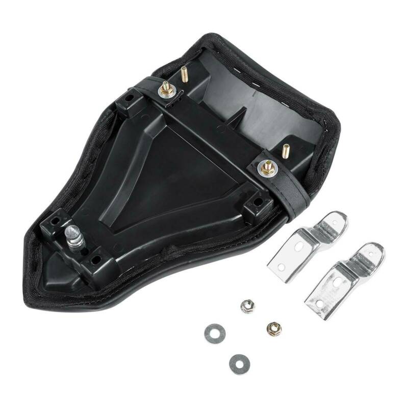 Motorcycle Black Artificial Leather Rear Seat Passenger Pillion For DUCATI 1098 1198 848 SUPERBIKE 848 EVO 13