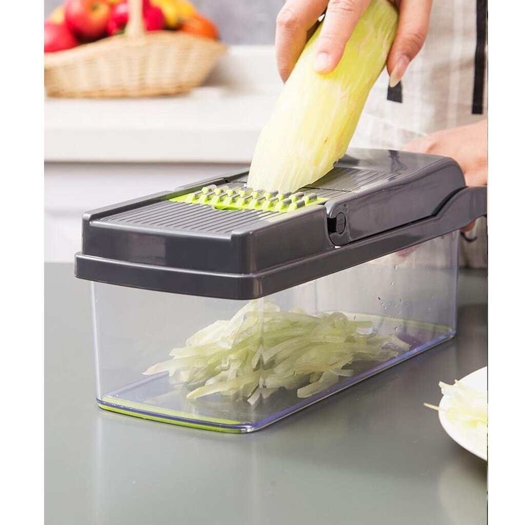 7 In 1 Vegetable Multifunction Cutter Food Slicer Dicer Nicer Vegetable Fruit Peeler Chopper Cutter Carrot Cheese Grater #T1G