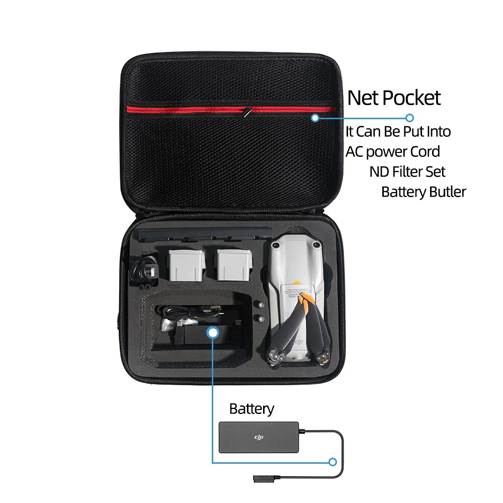 DJI Air 2S Bag Waterproof Portable Carry Case Storage Handbag for DJI Mavic Air 2/2S Bag Drone Accessories