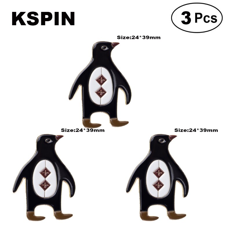 Drenthe Broschen Revers Stift Flagge abzeichen Brosche Stifte Abzeichen 4PC