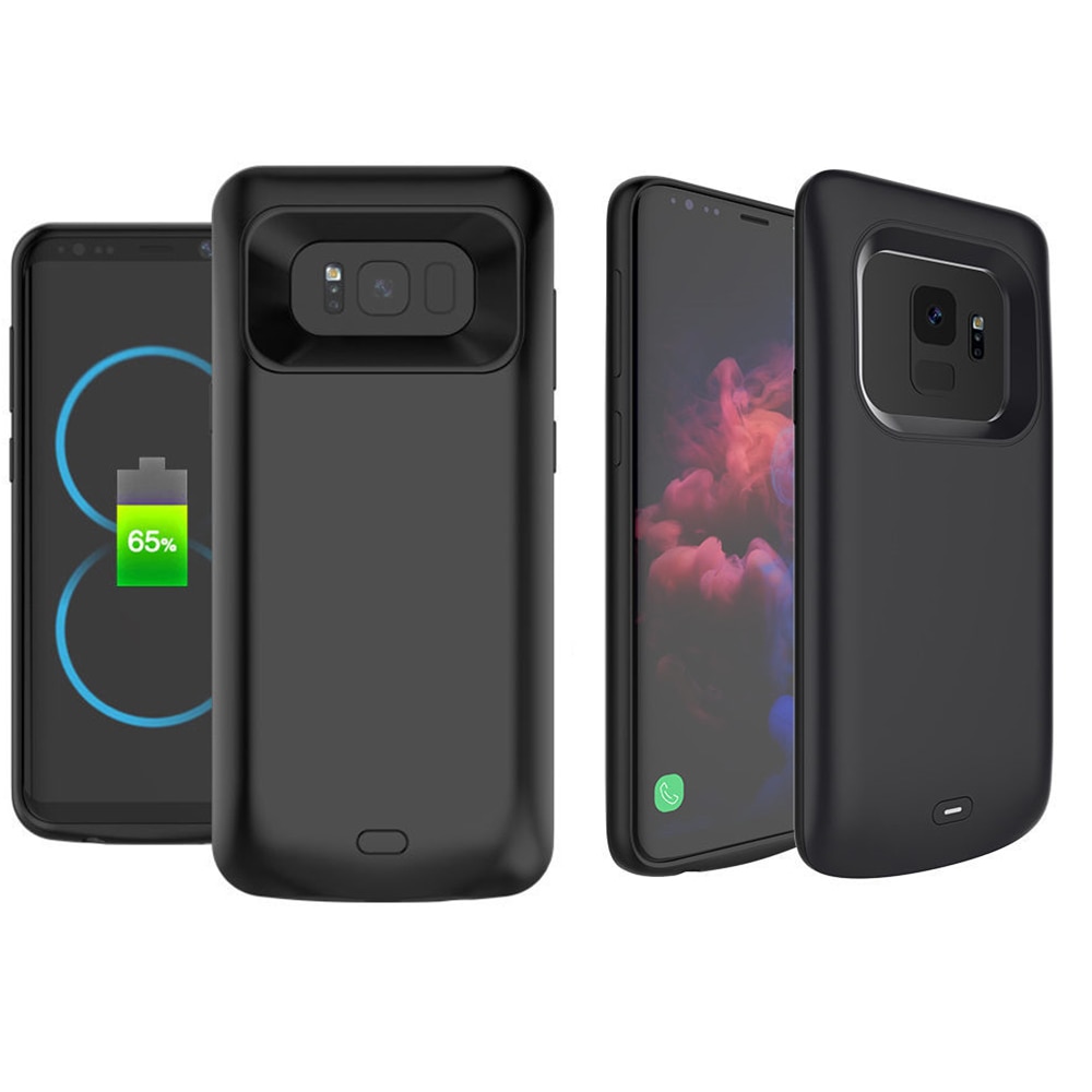 Silm – coque de chargeur de batterie Portable, étui de charge pour batterie externe Samsung Galaxy S8 S9