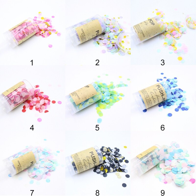 DIY Heart-shape Confetti Mixed Rose Gold Wedding Bridal Anniversary Confetti Birthday Party Decorations