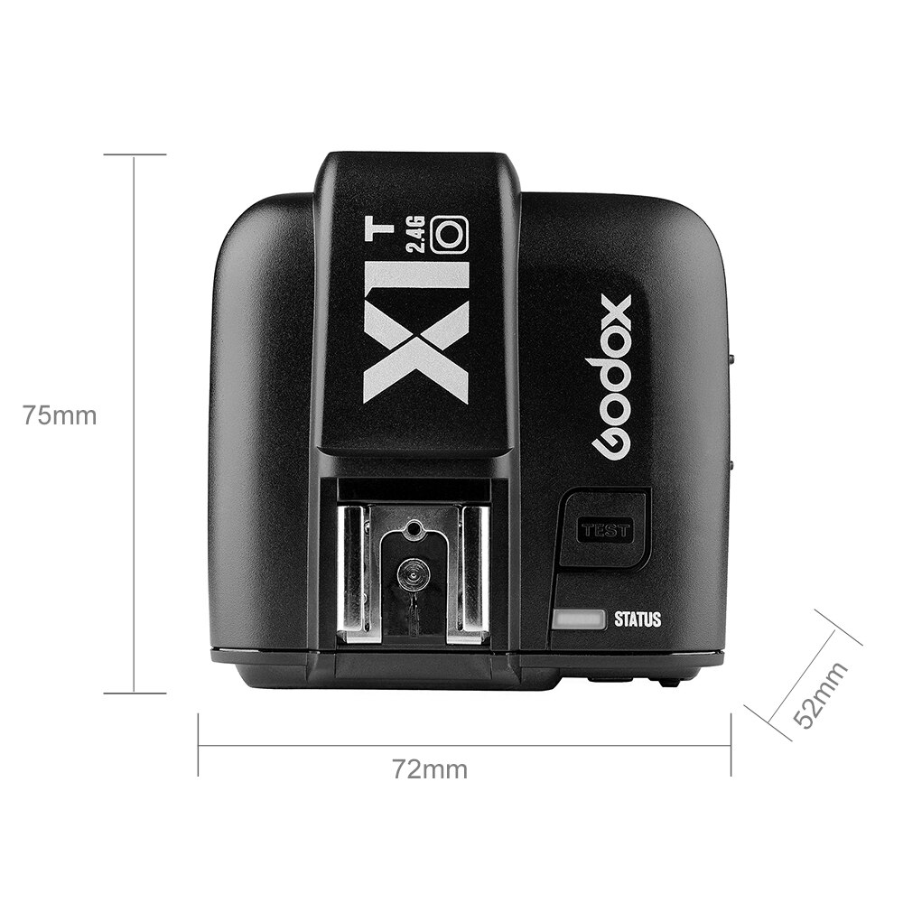 Godox X1T-O I-TTL 2.4G sans fil Flash déclencheur Trans mi tter pour Olympus DSLR appareils photo avec mi chaussure (X1T-O)