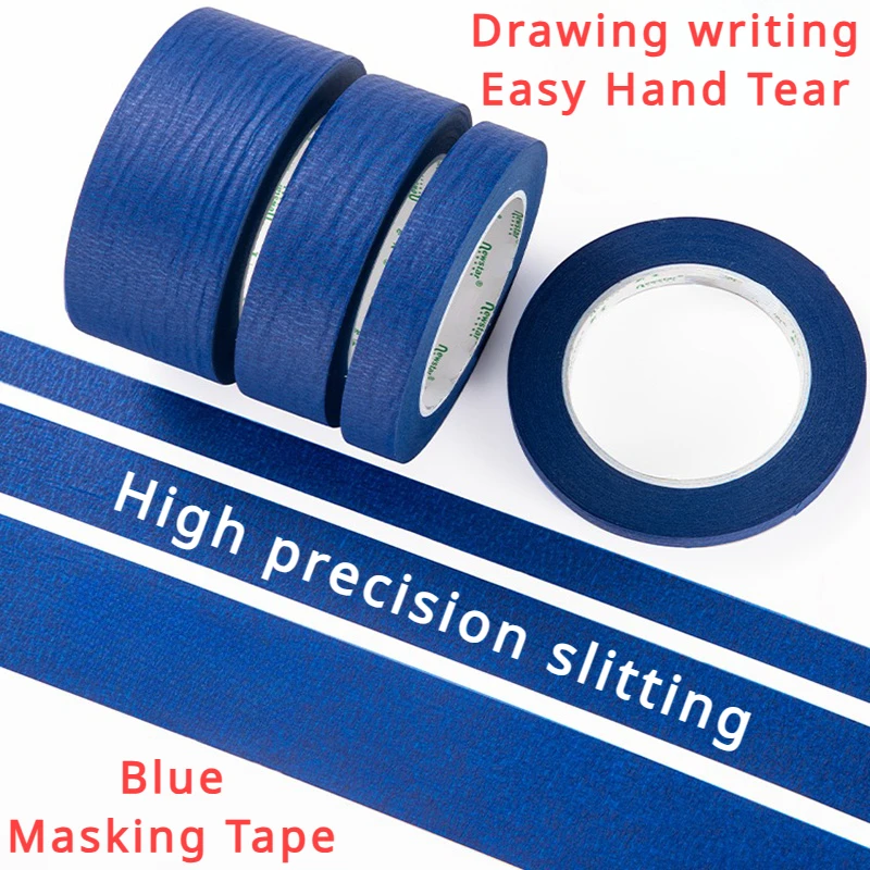 3 rollen/set verftape Multi-oppervlak maskeren te verwijderen Verftape Beveiliging Muurschildering Ambachten Kunst Bouw Thuis 20 m/rol