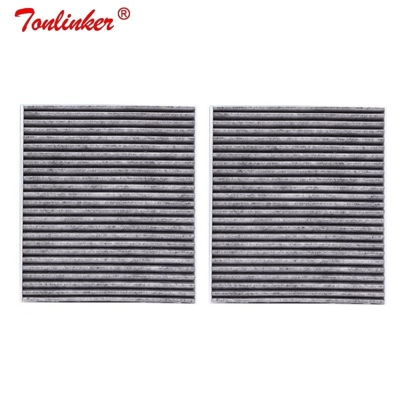 Filtro de aire de cabina, 2 uds. Para Hyundai Solaris 1.4L 1.6L G4FA G4FC, juego de filtro múltiple para coche 28113-1R100 97133-0C000: 2 Pcs Cabin Filter