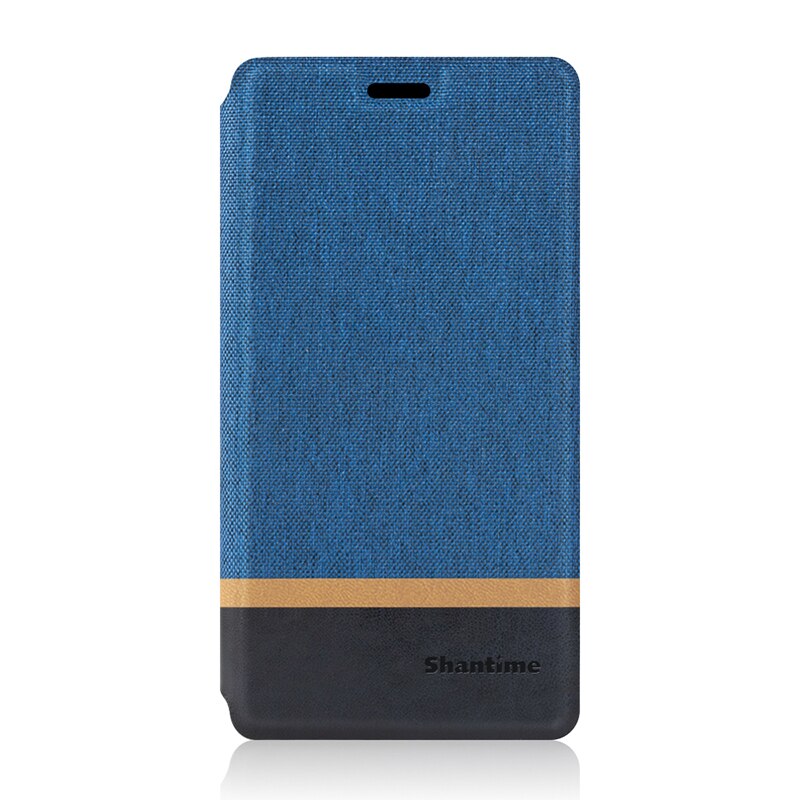 Canvas PU Leather Phone Bag Case For Cubot Note 20 Flip Case For Cubot Note 20 Pro Hafury K30 Case Soft Silicone Back Cover: For Hafury K30 / Blue