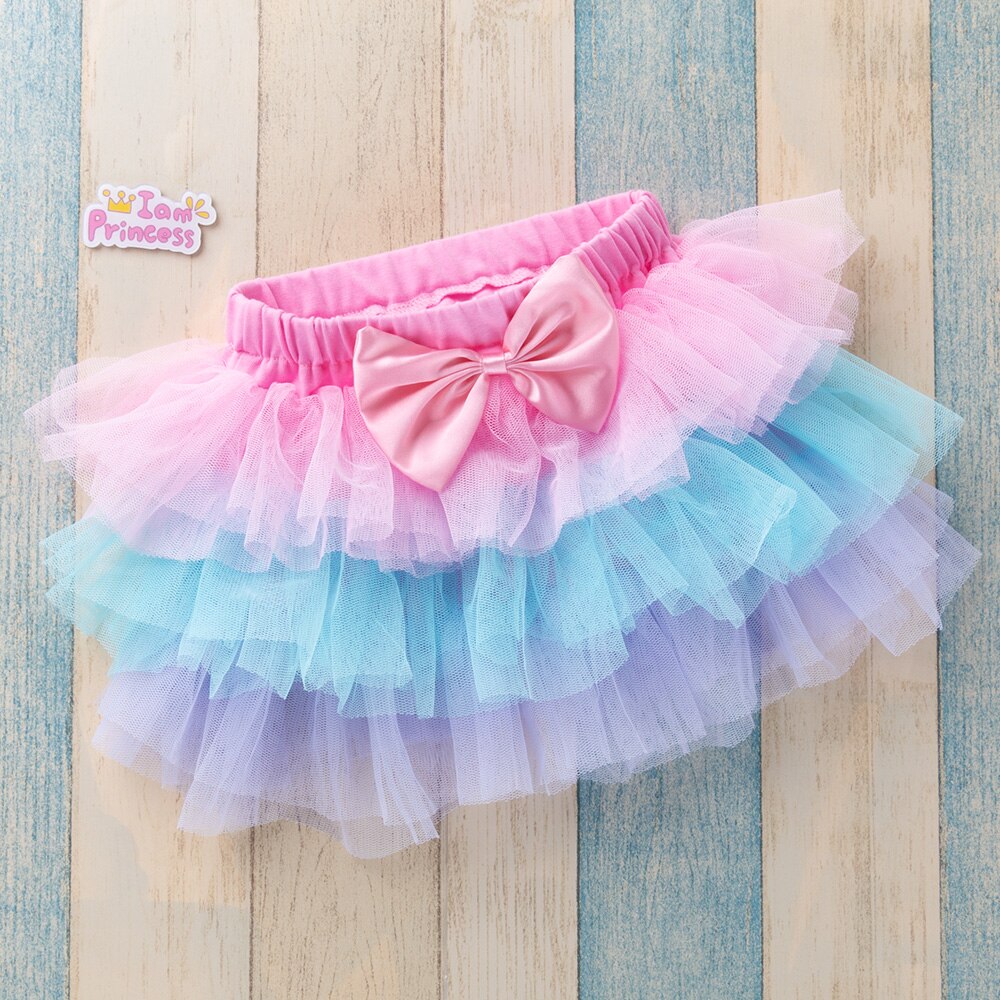 Tutu Skirt Princess Dress Puffy Photography Six-Layer Mesh Skirt for Baby Girl