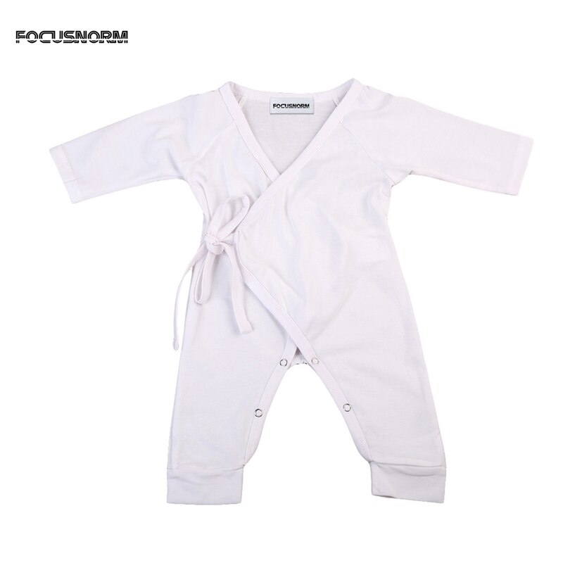 Vêtements pour -né, bébé 0 — 24 mois fille et garçon couleur unie, avec oreilles à l'arrière,, tenue de jeu