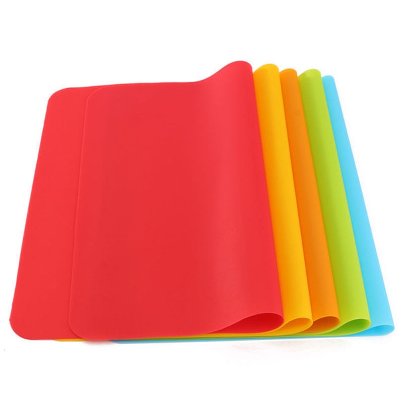Silicone Mat Baking Liner Oven Mat Heat Insulation Pad Dough Maker Pastry Kneading Rolling Dough Pad Kitchen Accessories