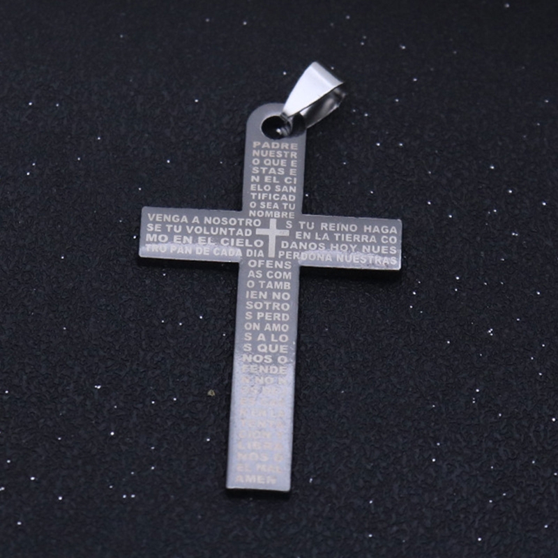 Alloy Cross Charm Hanger Metalen Galvaniseren Ambachten Opknoping Ornament M6CE