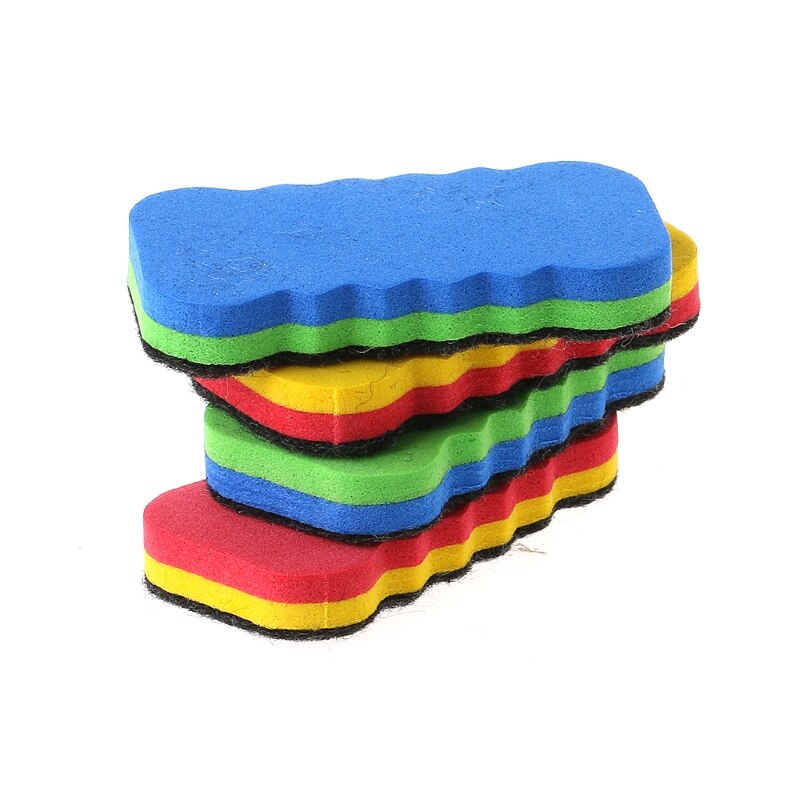 Gomma per lavagna bianca colorata 1 PC per materiale scolastico per ufficio Multi colore a secco