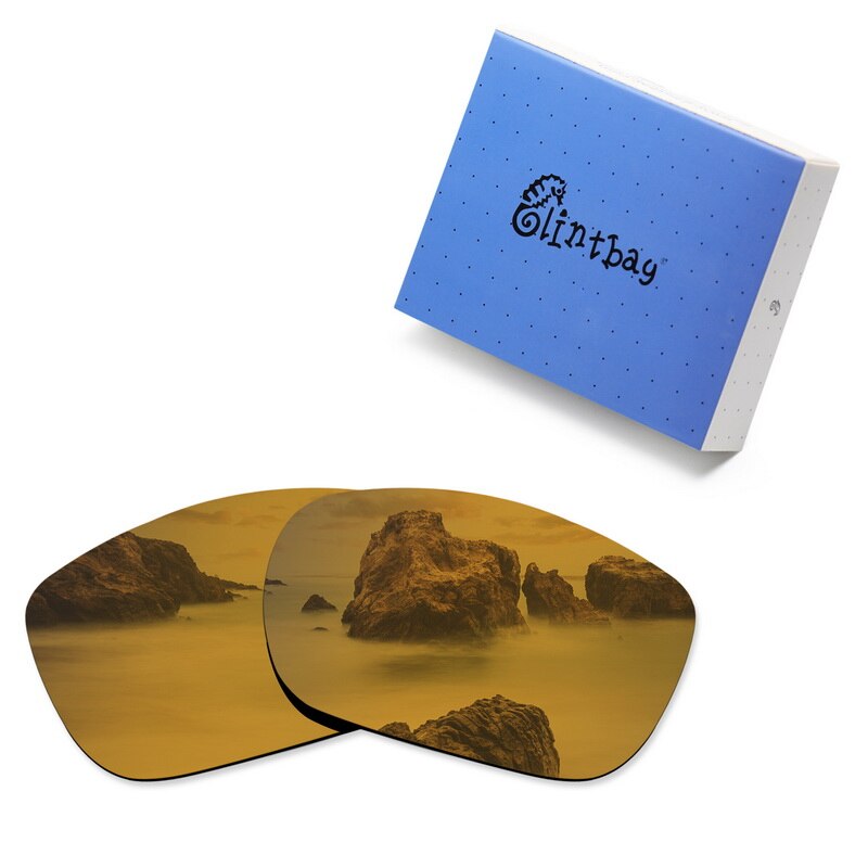Glintbay Performance-lentes polarizadas de repuesto para gafas de sol Oakley Twoface, varios colores: Bronze Golden Mirror